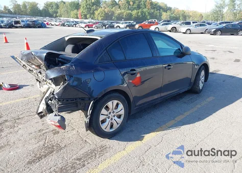 2016 Chevrolet Cruze Limited Ls Auto из США, поврежденный, VIN 1G1PC5SG2G7111236